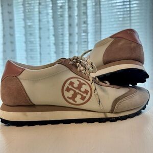 Tory Burch Women’s blush pink and cream Sneakers